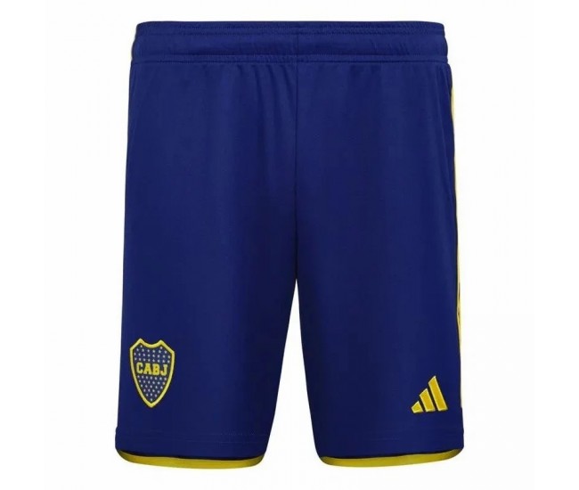 Boca Juniors Men's Home Soccer Shorts 2023