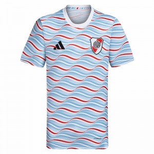 River Plate Men‘s Pre Match Soccer Jersey 2024