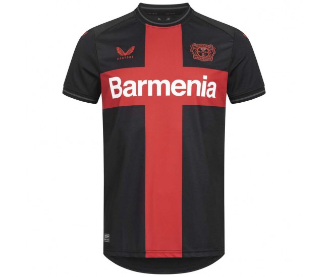 Bayer 04 Leverkusen Mens Home Soccer Jersey 2023