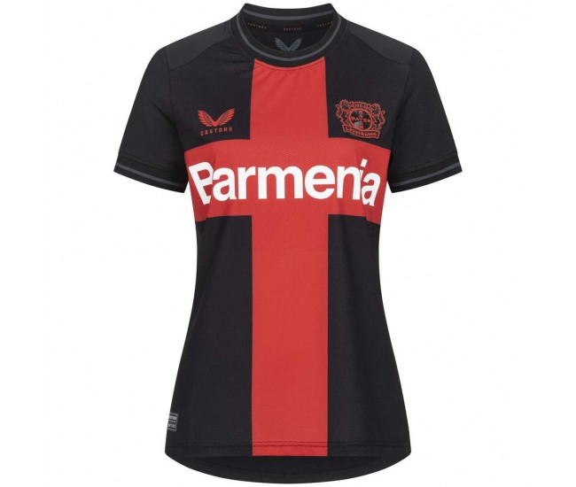 Bayer 04 Leverkusen Womens Home Soccer Jersey 2023