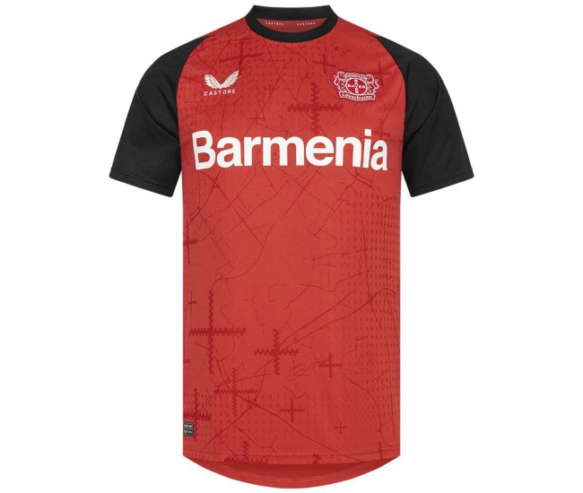 Bayer 04 Leverkusen Men's Home Soccer Jersey 2024