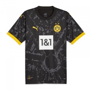 Borussia Dortmund Mens Away Soccer Jersey 2023