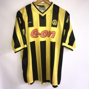 Borussia Dortmund Men Home Retro Soccer Jersey 2000