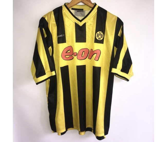 Borussia Dortmund Men Home Retro Soccer Jersey 2000