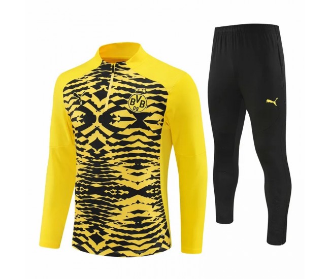 BVB Borussia Dortmund Pre-Match Training Technical Soccer Tracksuit 2024