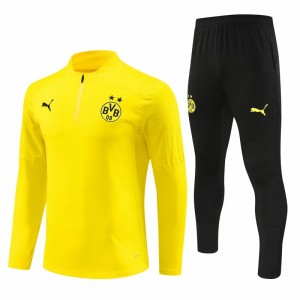 BVB Borussia Dortmund Yellow Training Technical Soccer Tracksuit 2024