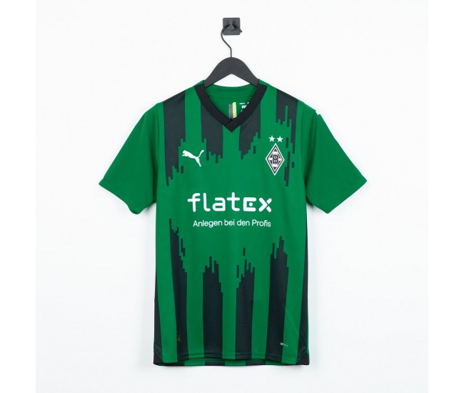 Borussia Monchengladbach Mens Away Soccer Jersey 2023