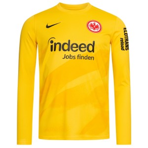 Eintracht Frankfurt Mens Long Sleeve Goalkeeper Soccer Jersey 2023