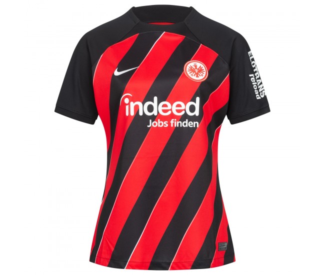 Eintracht Frankfurt Womens Home Soccer Jersey 2023