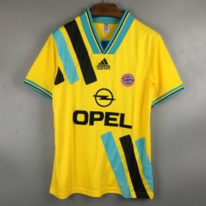 Bayern Munich Men Away Retro Soccer Jersey 1993