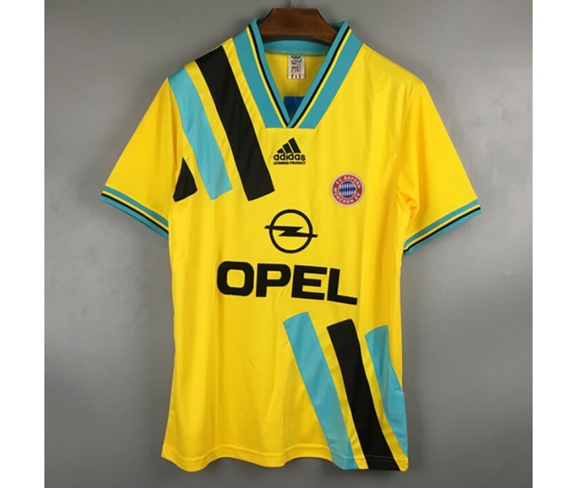 Bayern Munich Men Away Retro Soccer Jersey 1993