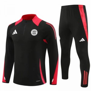 Bayern Munich Black Training Technical Soccer Tracksuit 2024