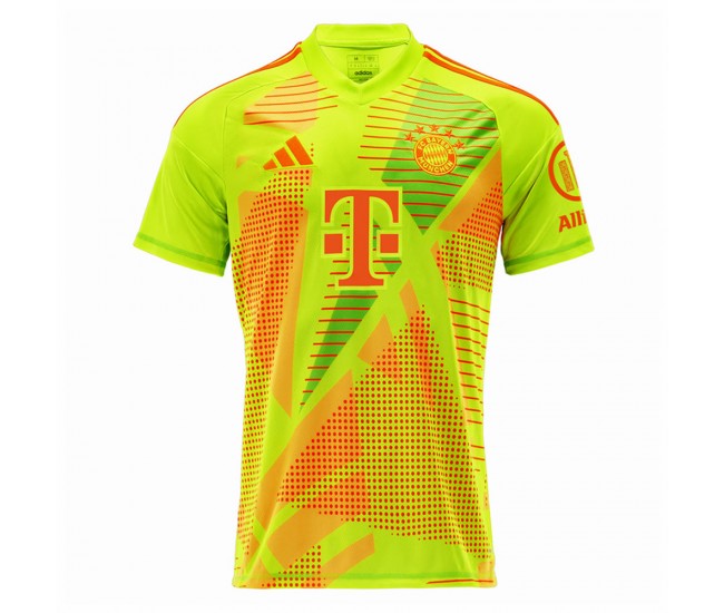 FC Bayern Mens Goalkeeper Soccer Jersey 2024