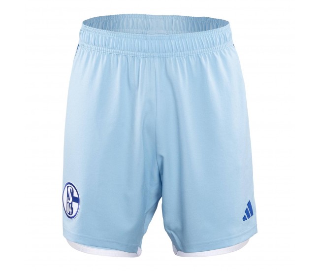 FC Schalke 04 Mens Away Soccer Shorts 2023