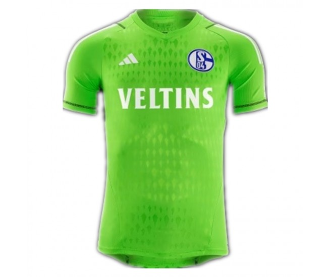 FC Schalke 04 Mens Goalkeeper Soccer Jersey 2023