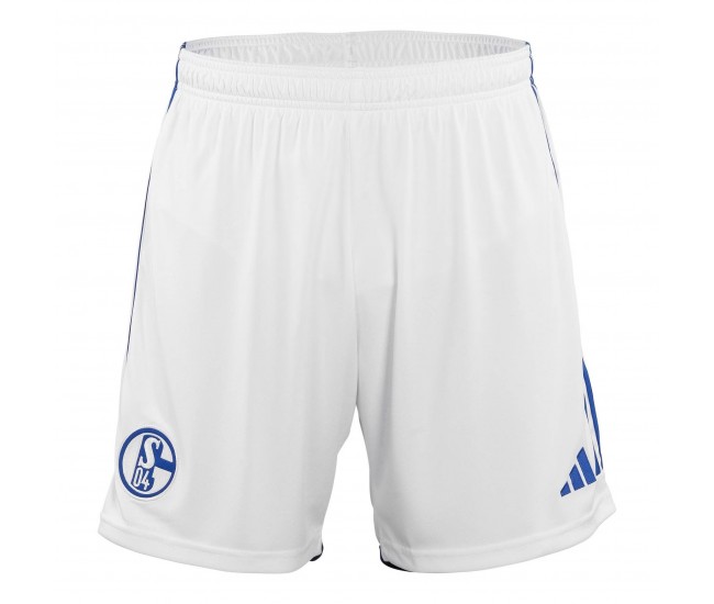 FC Schalke 04 Mens Home Soccer Shorts 2023