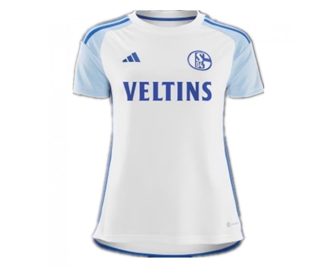 FC Schalke 04 Womens Away Soccer Jersey 2023