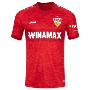 VfB Stuttgart Mens Red Away Soccer Jersey 2023