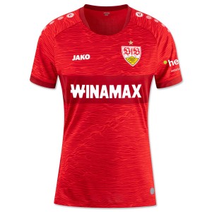 VfB Stuttgart Womens Red Away Soccer Jersey 2023