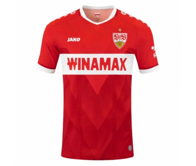 VfB Stuttgart Mens Away Soccer Jersey 2024