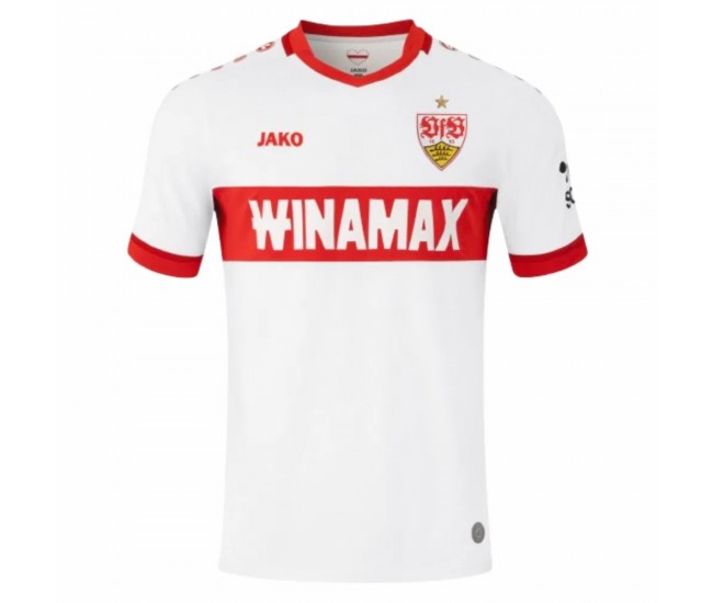 VfB Stuttgart Mens Home Soccer Jersey 2024