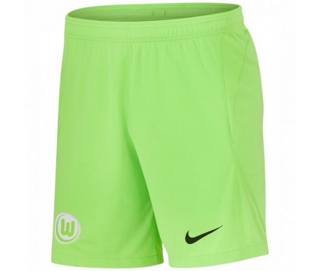 VfL Wolfsburg Mens Home Soccer Shorts 2023