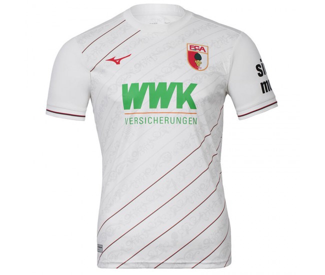 FC Augsburg Mens Home Soccer Jersey 2024