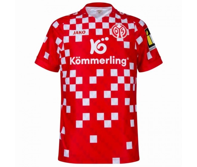 FC Mainz 05 Mens Home Soccer Jersey 2024