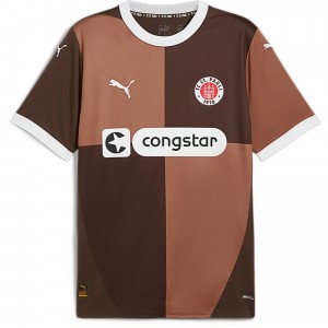 St Pauli Men's Home Soccer Jersey 2024