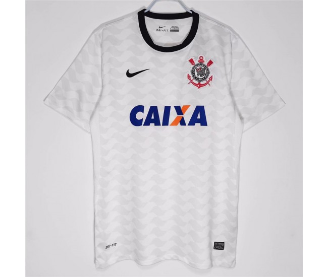 SC Corinthians Men Home Retro Soccer Jersey 2012