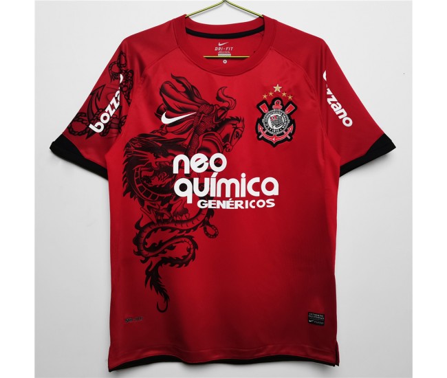 SC Corinthians Men Third Retro Soccer Jersey 2012