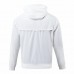 Corinthians Mens White Hooded Windrunner Soccer Jacket 2024