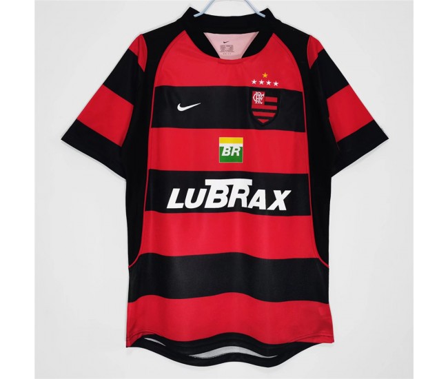 CR Flamengo Men Home Retro Soccer Jersey 2003-2004