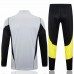 CR Flamengo Gray Training Technical Soccer Tracksuit 2024