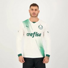 Palmeiras Men's Long Sleeve Away Soccer Jersey 2023