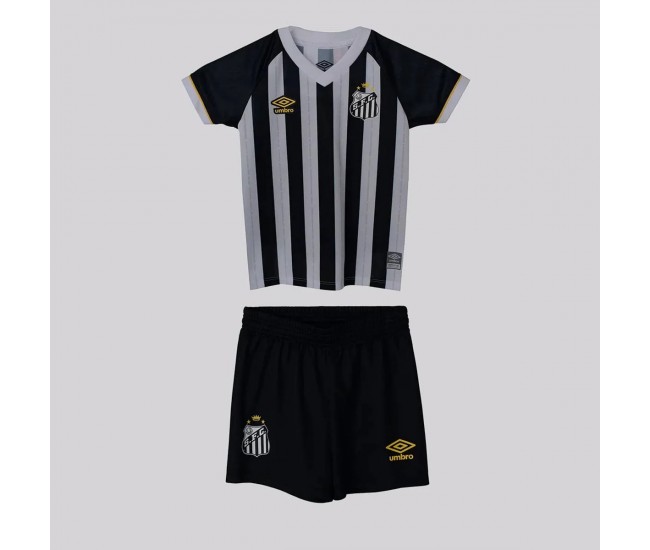 Umbro Santos Kid's Away Soccer Kit 2023