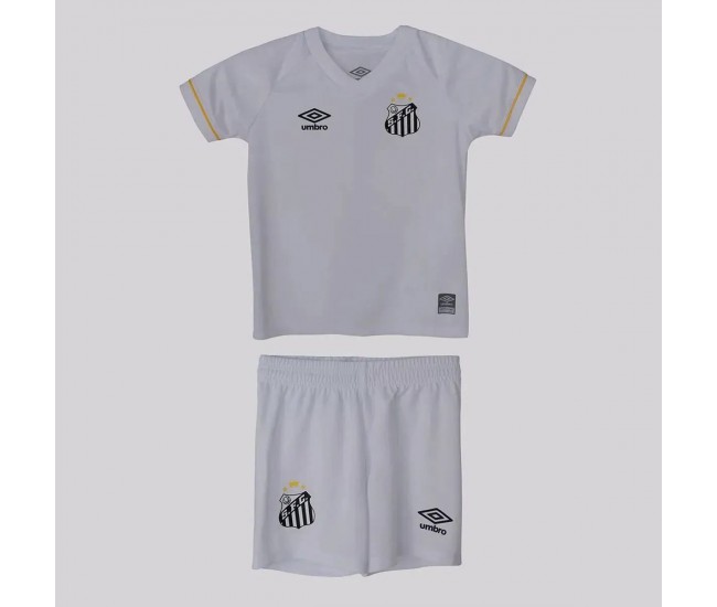 Umbro Santos Kid's Home Soccer Kit 2023