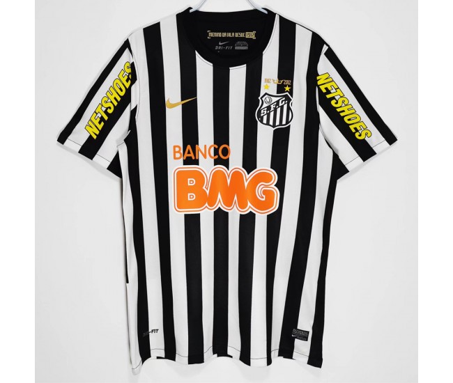 Santos FC Men Away Retro Soccer Jersey 2013