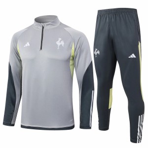 Atlético Mineiro Grey Training Technical Soccer Tracksuit 2024