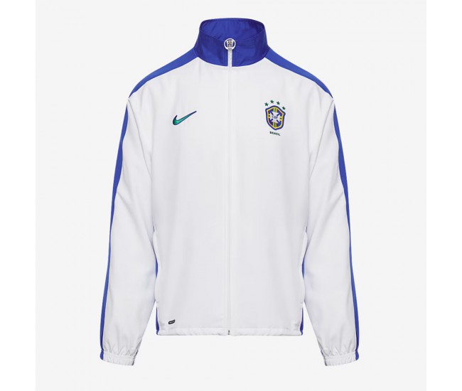 Brazil Mens Re-issue Track Soccer Jacket 2024