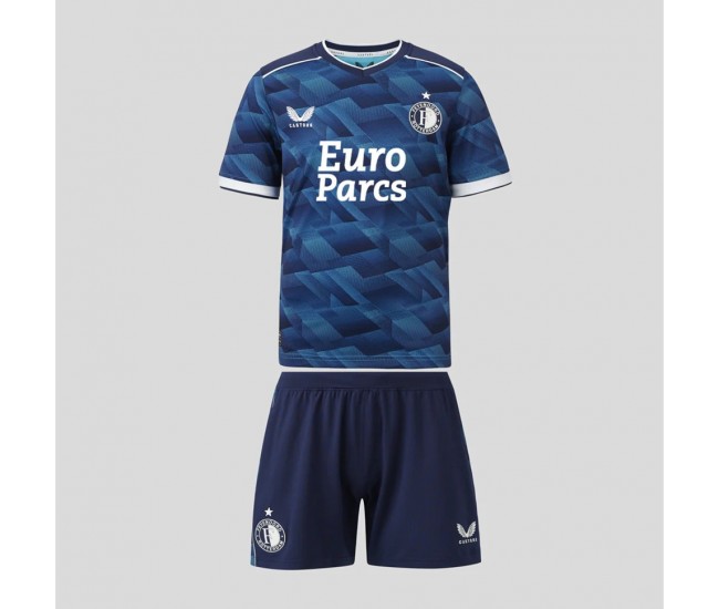 Feyenoord Kids Away Kit 2023