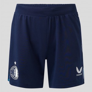 Feyenoord Mens Away Soccer Shorts 2023