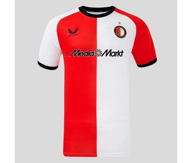 Feyenoord Mens Home Soccer Jersey 2024