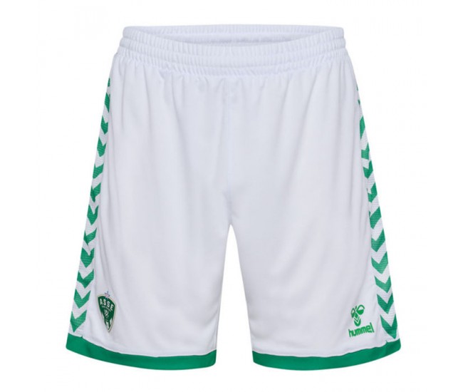 AS Saint Etienne Mens Home Soccer Shorts 2023