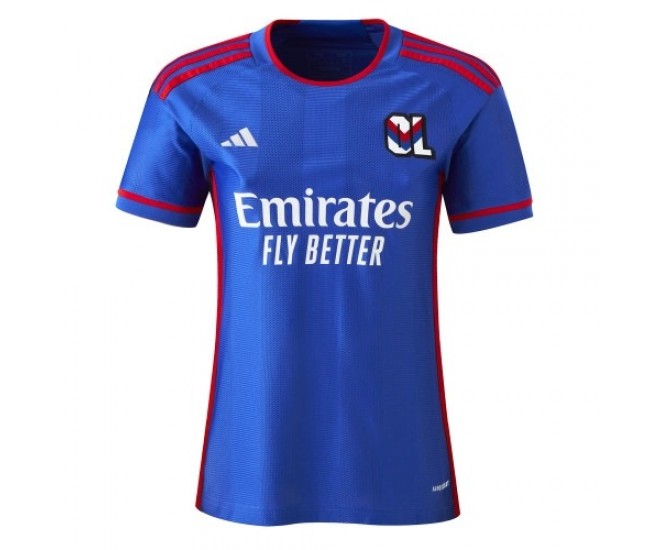 Olympique Lyonnais Women's Away Soccer Jersey 2023