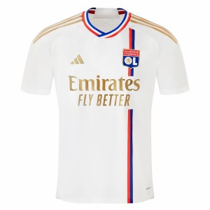 Olympique Lyonnais Mens Home Soccer Jersey 2023