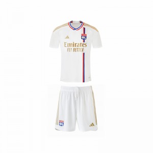 Olympique Lyonnais Kids Home Soccer Kit 2023