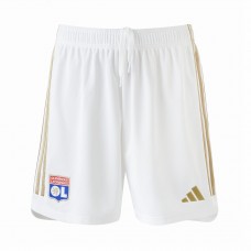 Olympique Lyon Mens Home Soccer Shorts 2023