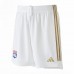 Olympique Lyon Mens Home Soccer Shorts 2023