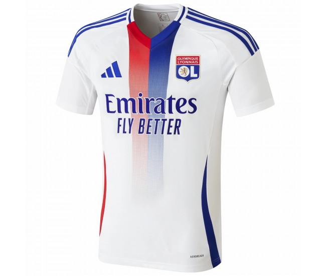 Olympique Lyonnais Mens Home Soccer Jersey 2024